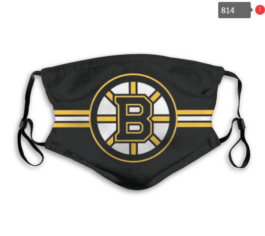 NHL Boston Bruins #7 Dust mask with filter->nhl dust mask->Sports Accessory